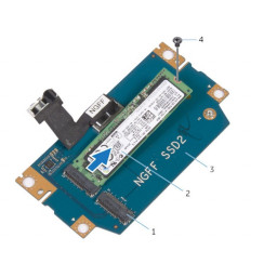 Замена твердотельного накопителя Dell Alienware 13 (SSD)