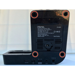 Замена верхних кнопок iHome iP41BR
