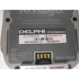 Идентификация Delphi MyFi XM2GO Номер устройства