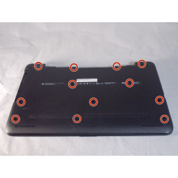 Замена задней панели HP 15-BA078DX